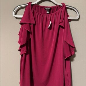 Banana Republic Sleeveless Top - Deep Pink